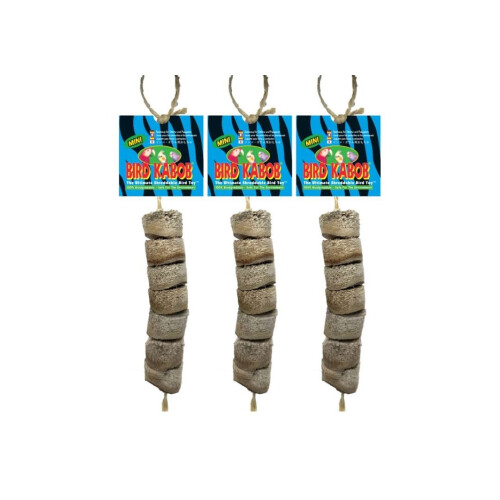 BIRD KABOB ZENDIX Shreddable Parrot Toy Mini (3 Pack)
