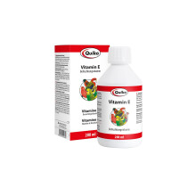 Quiko Vitamin E 200ml liquid - Highly effective fertilization vitamin for pet birds, racing pigeons & chickens - Supports breeding & promotes