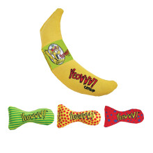 Yeowww Catnip Cat Toys Banana and Sardine Stinkies Fish Strong Catnip Cat Toys Premium Quality Cat Toy Bundle For Indoor And Outdoor Cats (1 x Banana