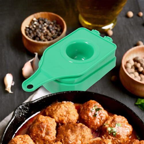 Meatball Maker Scoop Tool NonStick for Uniform Shaping Multipurpose Kitchen Use Dishwasher Safe 2