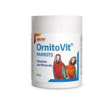 AnkhPets OrnitoVit Parrots 60g Powder Ara Macaws African Grey Vitamins Minerals Lysine Methionine