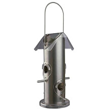 Trixie Metal Food Dispenser, Silver