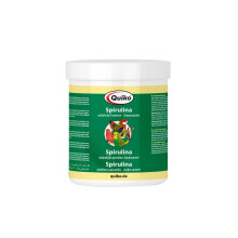 Quiko Spirulina 250g - Natural proteins and amino acids for pet birds, racing pigeons and chickens - Supports the intestinal flora and strengthens