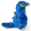 Ravensden Soft Toy Hyacinth Macaw Parrot 15cm 3
