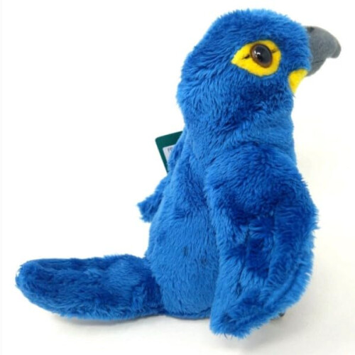 Ravensden Soft Toy Hyacinth Macaw Parrot 15cm 2
