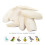 Parrot Essentials - Broken Cuttlefish Bone for Parrots & Cage Birds - 100g Pack 2