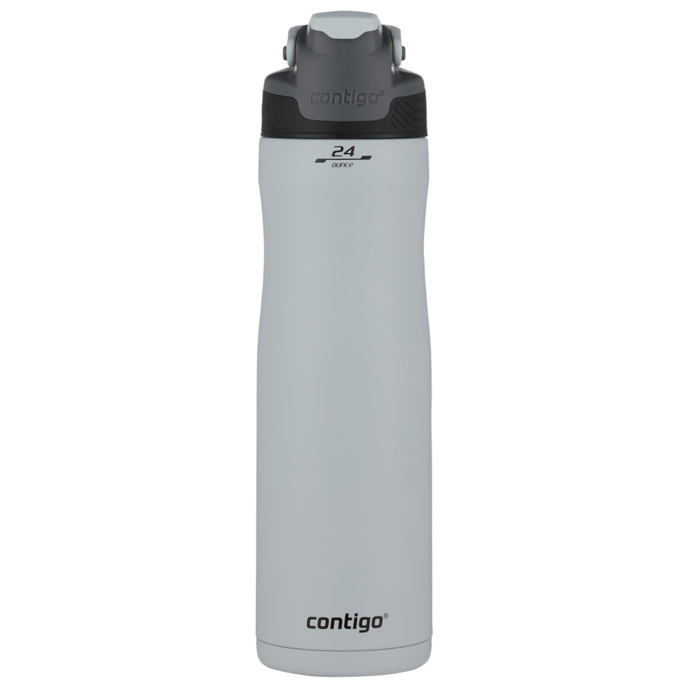 Contigo Drinking Bottle Autoseal Chill Macaroon, Stainless Steel Water Bottle With Autoseal Technology, Insulated Bottle Keeps Beverages Cool For Up