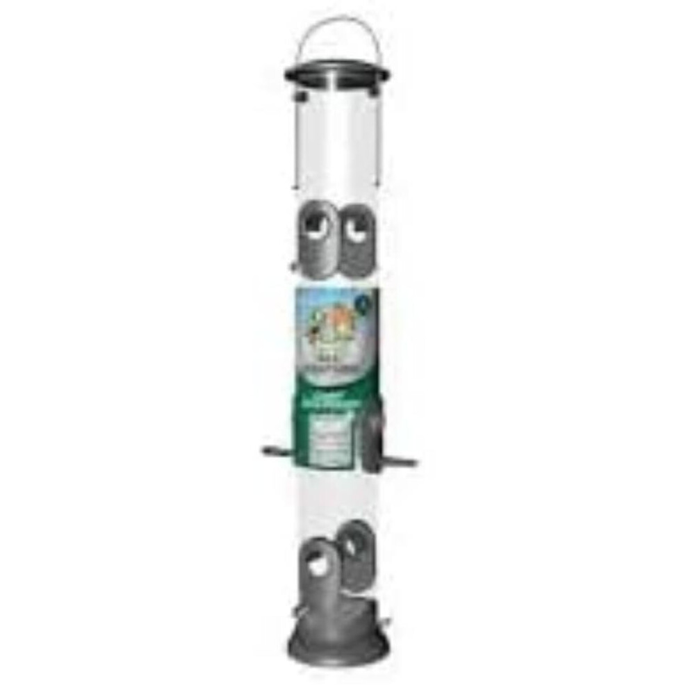 Peckish All Weather Giant 6 Port Seed Feeder For Wild Birds