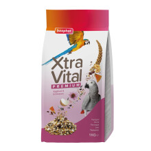 Beaphar - XtraVital Parrot Bird Food - Complete food with Banana, Papaya, Echinacea, & Egg Food - Rich in Vitamins & Minerals for Optimum Health - 1kg