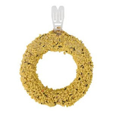 Millet and Egg Bird Treat Rings (3 x 70g Packets) - suitable for budgies, cockatiels, parakeets etc