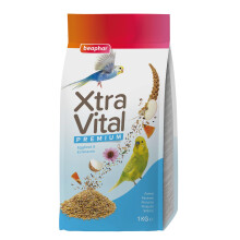 Beaphar - XtraVital Parakeet Bird Food - Complete food with Apple, Papaya, Echinacea, & Egg Food - Rich in Vitamins & Minerals for Optimum Health -
