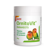 AnkhPets OrnitoVit Parakeets 60g Powder Vitamins Minerals Parakeets Budgerigar Cockatiel