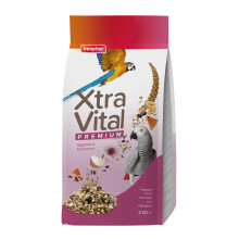 Beaphar - XtraVital Parrot Bird Food - Complete food with Banana, Papaya, Echinacea, & Egg Food - Rich in Vitamins & Minerals for Optimum Health - 3kg