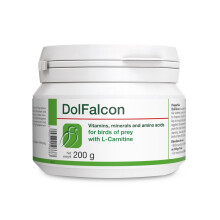AnkhPets DolFalcon 200g Vitamins Minerals AminoAcids L Canitine for Birds of Prey Eagles Falcons Hawks Owls