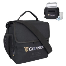 Guinness Lunch Bag 9L ? Insulated Cooler Bag for Adults | Compact Lunch Box with Bottle Holders | Ideal for Work, Travel, Picnic & Beach | Official