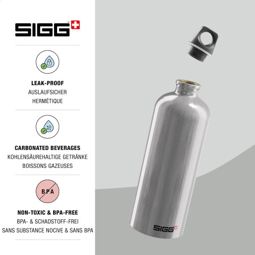 Sigg Sigg Classic Bottle - Traveller 1.0litre - Alu 2