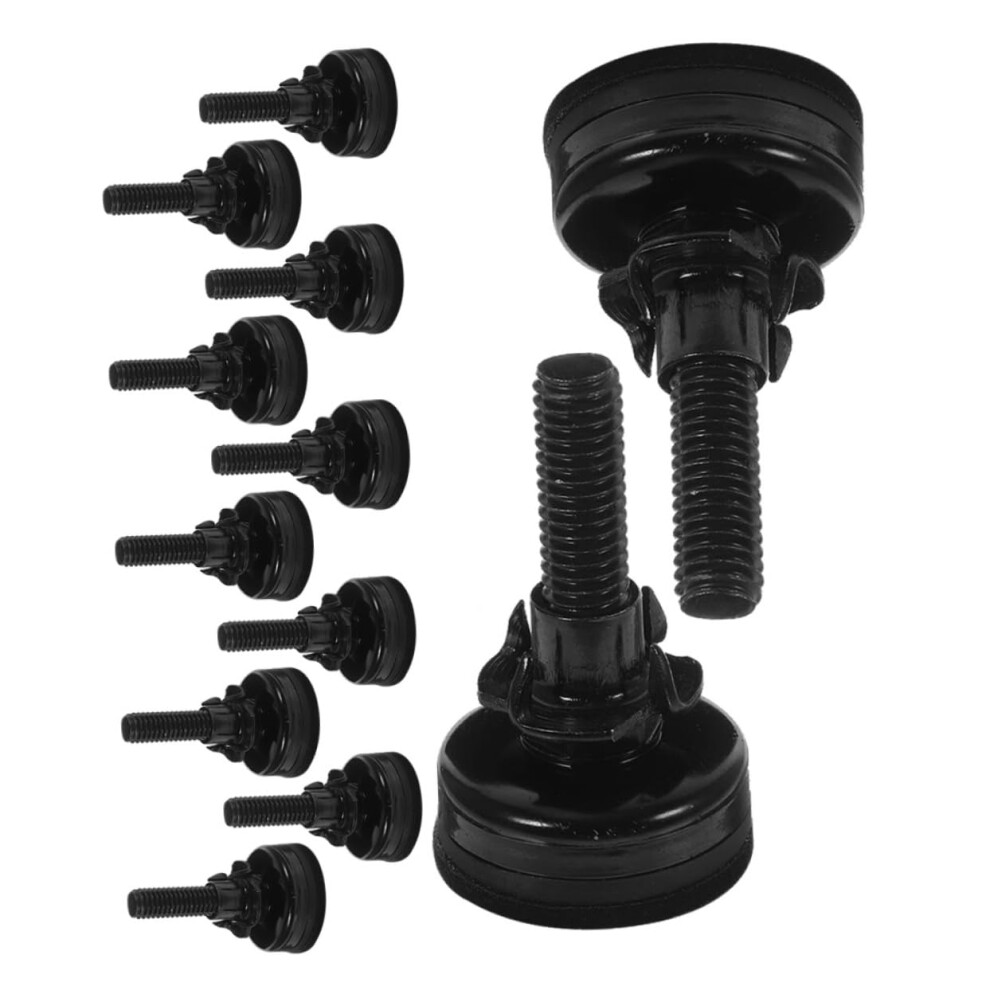 12Pcs Adjustable Furniture Legs With Leveling Feet For Cabinets Tables Dressers Antiwobble 9070919389283