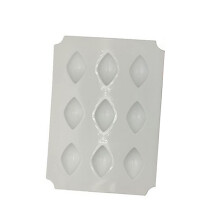 9 Grid Manual Meatball Maker Press Tool Plastic Mould for Uniform Shape and Versatile Cooking