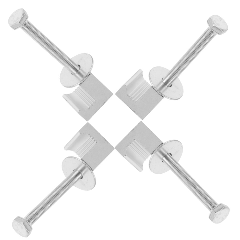4Pcs Heavy Duty Truck Tool Box Mounting Clamps J Hooks Kit For Secure Toolbox Mounting On Pickup Truck 9113335308541