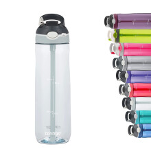 Contigo Ashland Autospout Water Bottle with Flip Straw, Large BPA Free Drinking Bottle, Sports Flask, Leakproof Gym Bottle, Dishwasher Safe, Ideal for