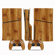 Konsolen-Remote-Skin für PS5 Slim Disc Digital EditionVinyl-Ummantelung für Konsolencontroller Kratzfest, Modell 03687
