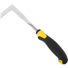 Garden Weeding Tool Stainless Steel Hand Weeder with Ergonomic Grip for Tight Spaces and Cracks