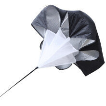 GSi 56" Chute Running Parachute Resistance Trainer for Kids Adults improving Power Speed Sprint Fitness Agility Stamina for Basketball Soccer Rugby