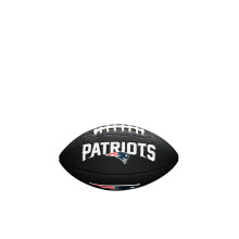 Wilson Unisex-Youth Mini NFL Team Soft Touch , New England Patriots, Mini, Black