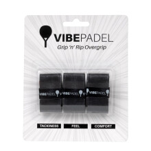 VIBEPADEL | Padel Grip for Tacky Feel | Grip 'n' Rip Padel Overgrip | Padel Racket Grip Tape | Padel, Pickleball, Squash and Badminton Racket Grip