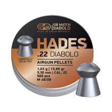 JSB Hades .22 5.50mm Tin of 500 Air Gun Pellets