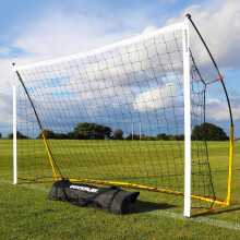 QUICKPLAY Kickster 8x5? Garden Goal? Quick Setup Portable Football Net for Kids | Portable Football Goal for Outdoor |includes Net and Carry Bag