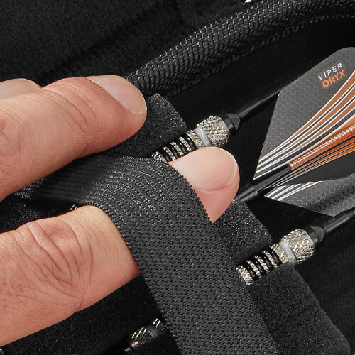 Casemaster Sentry Dart Case, Blue Zipper 2