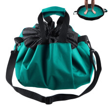 Pecihiko Wetsuit Change Mat, Portable Large Beach Wet Clothes Dry Bag Waterproof Changing Mats with Shoulder and Handle Strap for Surfing, Swimming