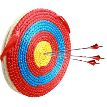 Laurraine Archery Target? Solid Straw Round Target?Traditional Bow Arrow Target?Straw Target?used for outdoor sports archery bow, darts and shooting