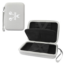 Aukuoy Darts Case: Dart Case Holds 12 Darts and More Dart Accessories, Hard Diamond PU Protective EVA Darts Holder, Professional Darts Accessories