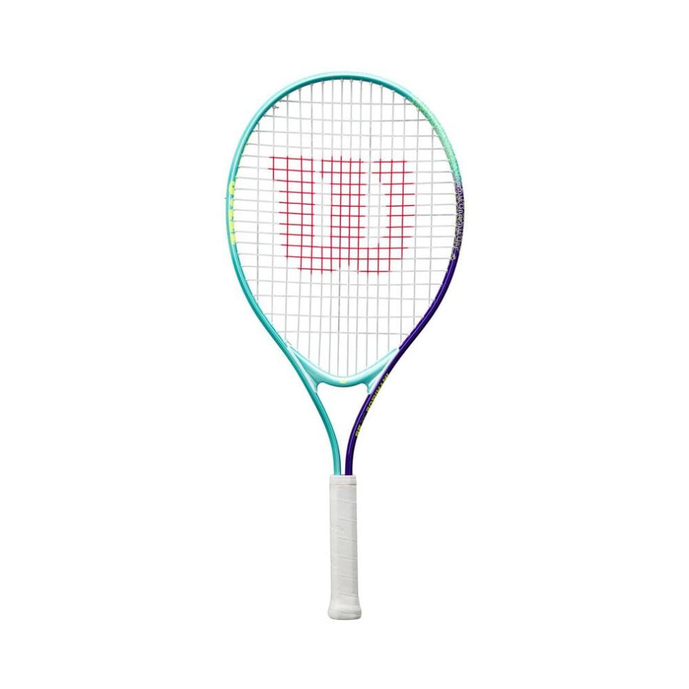 New Wilson Intrigue Jr 25 Tennis Racket, Teal/ Blue Wr180310u+