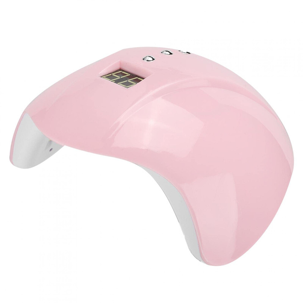 Pink 36W Led Uv Nail Lamp Gel Nail Polish Dryer With Timer And Infrared Sensor Fast Curing