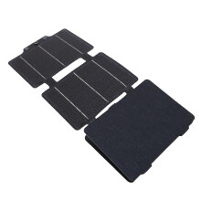 20W faltbares Solarladegerät Schwarz 5V USB & USB-C