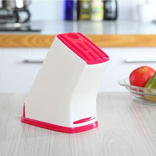 Plastic Kitchen Knife Holder with Stable Base, MultiKnife Storage Rack, Detachable for Easy Cleaning 1