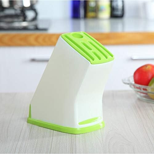Plastic Kitchen Knife Holder with Stable Base, MultiKnife Storage Rack, Detachable for Easy Cleaning 2