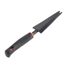 2pcs Garden Weeder Tool Carbon Steel Forked Hand Weeding Fork with Ergonomic Comfort Grip for Root Removal in Lawns and Courtyards