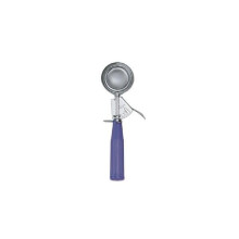Size 40 Stainless Steel Ice Cream Scoop 7/8 oz with Ergonomic EasyGrip Handle for Portion Control