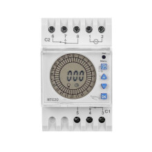 MTC20 Digital Timer Switch with Backlight, Programmable Periodic Control, Precise Time Settings