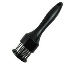 Stainless Steel 21 Pin Meat Tenderizer Tool with Sharp Needles for Steak Chicken Beef BBQ