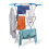 CUQOO 3 Tier Clothes Airer – Foldable Indoor & Outdoor Drying Rack wit 1