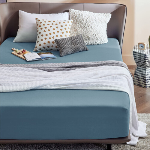 Bedsure Small Double Fitted Sheet - Bed Sheets Extra Deep Pocket 16 In 1