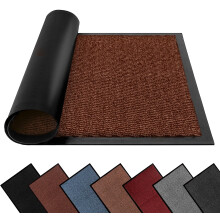 FB FunkyBuys Washable Dirt Trapper Door Mats Indoor & Outdoor, Heavy D