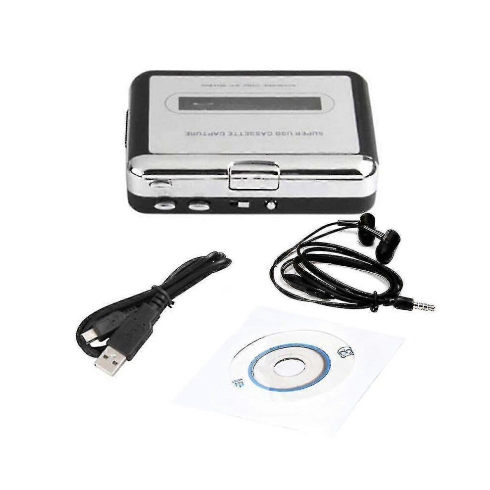 2024 Cassette Player Usb Cassette To Mp3 Converter Capture Audio Music Player Tape Cassette Recorder 6935161581775