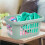 High Grade Plastic Large 60L Hipster Laundry Basket Hamper Clothes Was 4