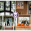 AMLOOPH Halloween Decorations Window Stickers, 10 Sheets Reusable Wind 6